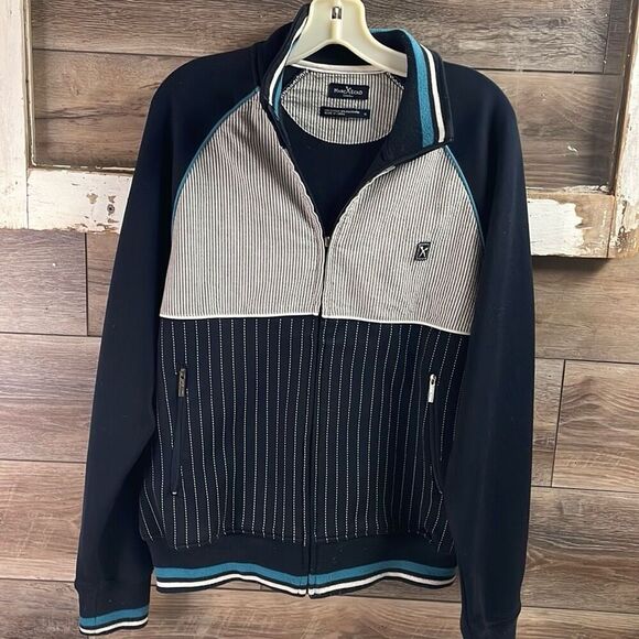 MARC ECKO Cut & Sew Mens Zip Front Full Zip Track Jacket Size Small - Picture 1 of 9